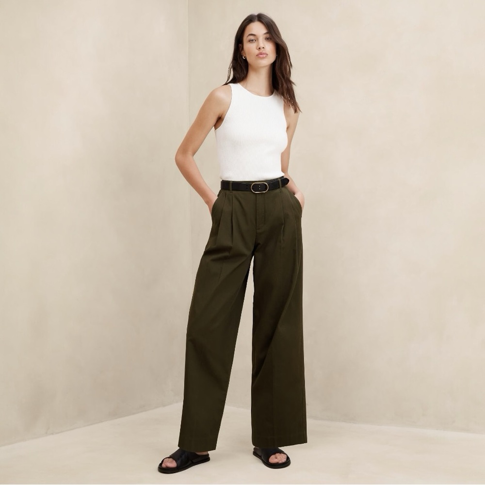 Banana Republic Pleated Trouser